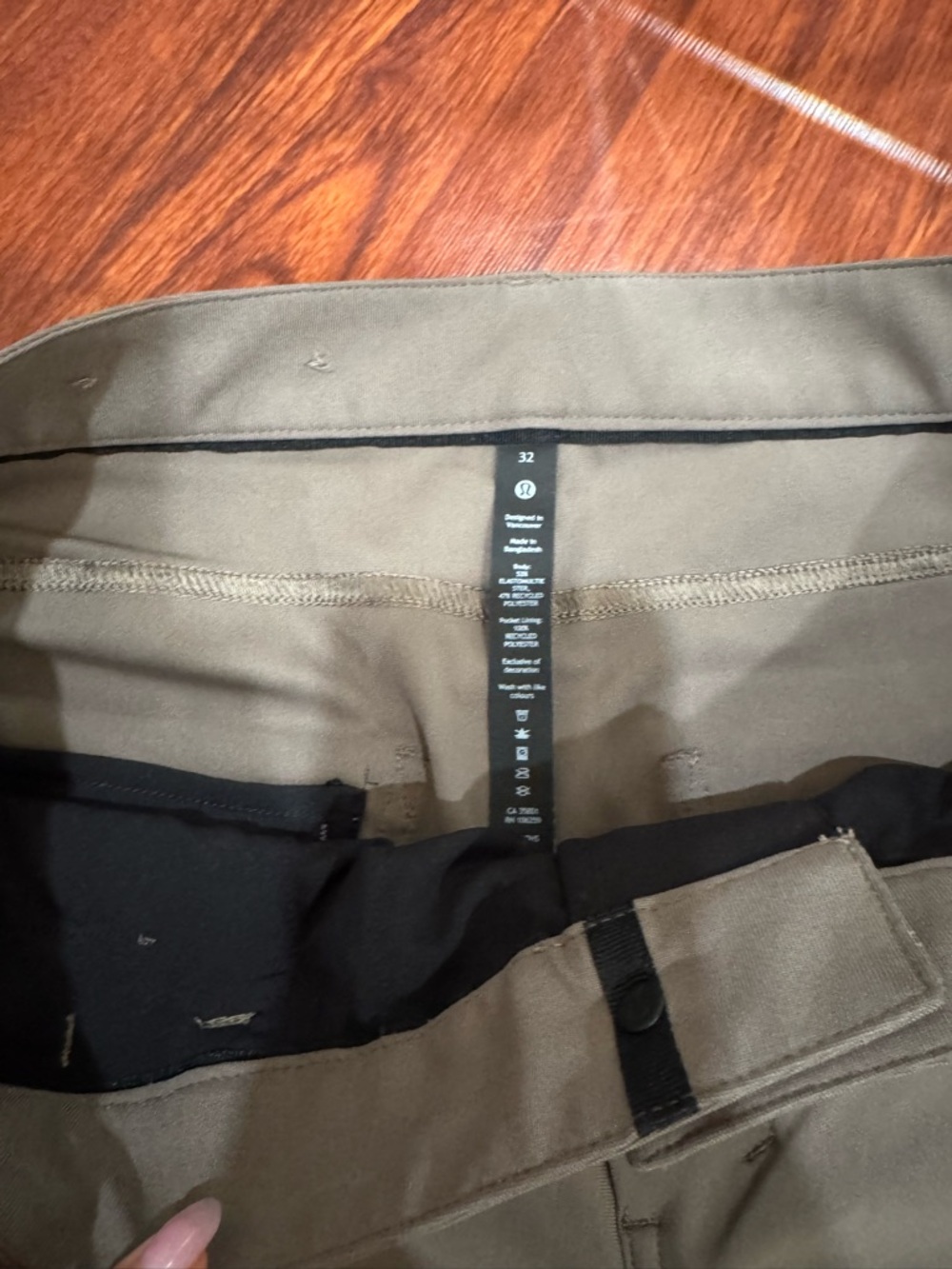 lululemon athletica Men’s Olive Chinos